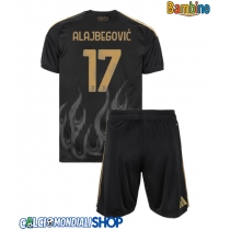 Maglie da calcio Juventus Kerim Alajbegovic #17 Terza Maglia Bambino 2026-27 Manica Corta + Pantaloni corti)